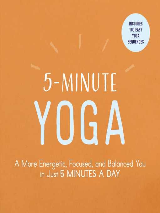 Title details for 5-Minute Yoga by Adams Media - Wait list